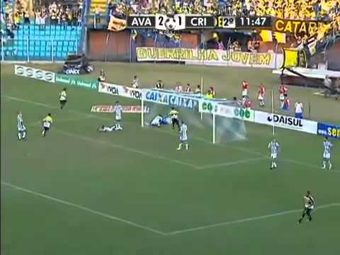2º Gol do Criciúma, Giancarlo Avaí 2 x 2 Criciúma   Catarinense 2013
