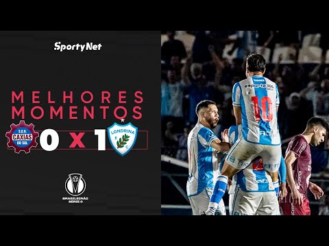 O LONDRINA VENCE E SE APROXIMA DA SÉRIE B - Caxias 0x1 Londrina - Melhores Momentos - Série C