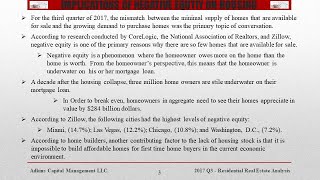 Q3 2017 Housing Market Review
