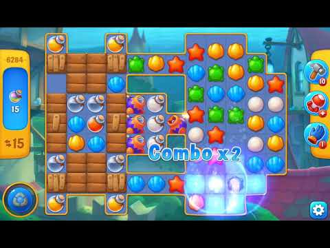 Fishdom 2021 - Level 6284   #playrix #fishdom #gaming