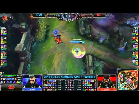 Copenhagen Wolves vs Origen   League Of Legends   EU LCS 2015 Summer W5D2
