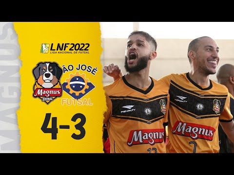GOLS  - Magnus 4 x 3 São José - Bastidores e Melhores Momentos - LNF