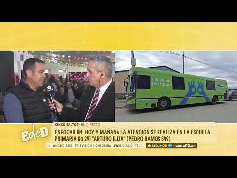 El programa de salud visual Enfocar de Río Negro se encuentra en Cinco Saltos del 2 al 9 de octubre