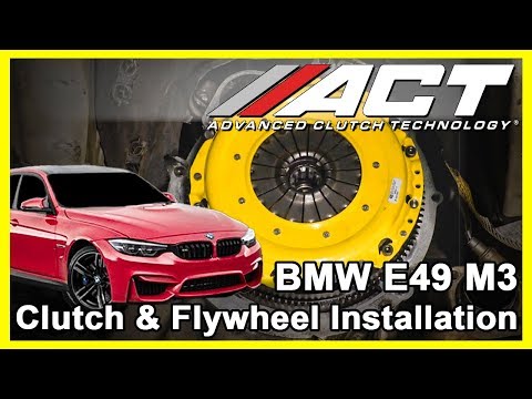 ACT Clutch Install:  2001-2006 BMW M3 (E46) 3.2L I-6