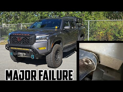This Is FAILING On My 2023 Nissan FRONTIER Pro-4x *MAJOR PROBLEM!*