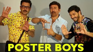 Sunny Deol, Bobby Deol, Shreyas Talpade Shooting For Poster Boyz!
