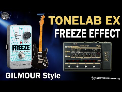 VOX Tonelab EX Freeze Simulation - GILMOUR style [Settings].
