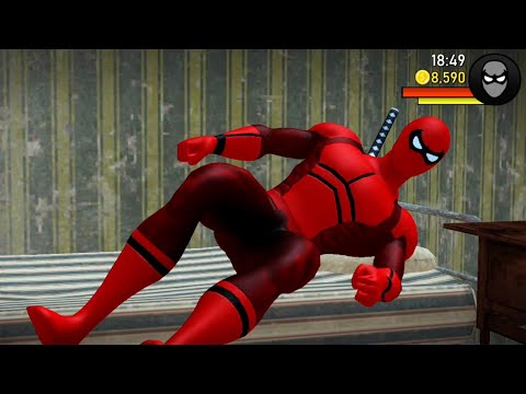 Amazing Flying Red Spiderman 3 - Power Spider City Rescue Missions Best Android GamePlay HD