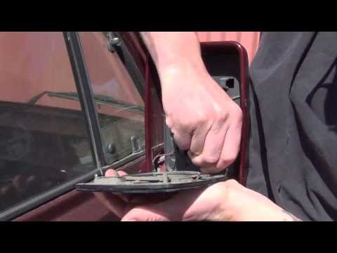 Removing Power Mirror Glass [Vanagon]