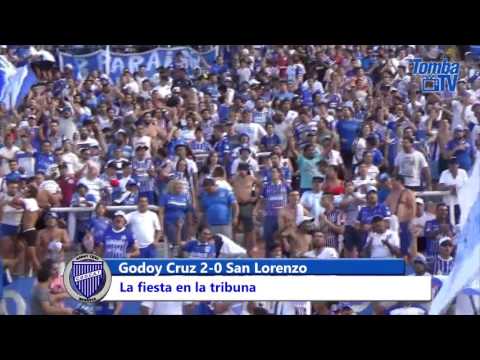 "Hinchada vs. San Lorenzo" Barra: La Banda del Expreso • Club: Godoy Cruz