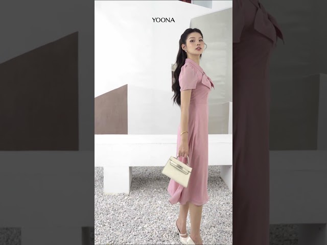 NH10X564- Đầm tơ nhũ