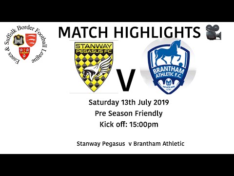 MATCH HIGHLIGHTS 🎥| Stanway Pegasus 1-5 Brantham Athletic - PRE SEASON FRIENDLY