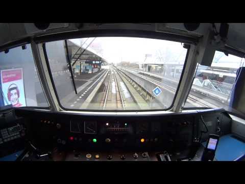 Real Train Driver's View SGM Hoofddorp - Schiphol - Amsterdam 2015