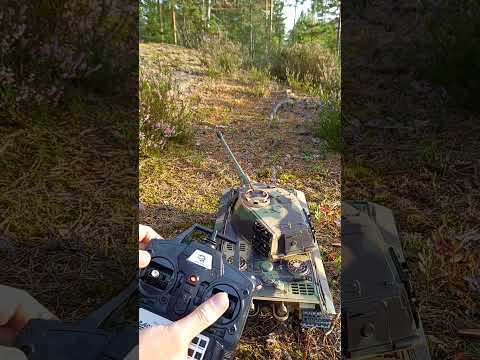 How to run the RC King Tiger tank Pro Edition V 7.0 from Heng Long