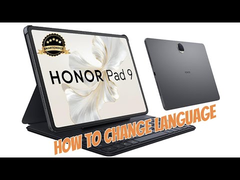 HOW TO CHANGE LANGUAGE ON HONOR PAD 9 PHYSICAL KEYBOARD 