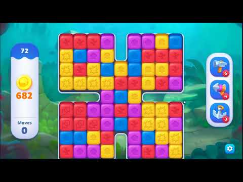 Fishdom Blast Level 72 - NO BOOSTERS GAMEPLAY 🐠 | SKILLGAMING ✔️