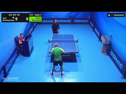 15:55 Yurii Shchepanskyi - Denys Shcherbak 28.08.2023 TT Euro.Cup Ukraine Star. TABLE 3