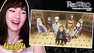 REACT RE:ZERO 4x04 - Asterismo no Céu Branco