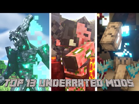TOP 13 New & Best Underrated Mods for Minecraft Forge and Fabric! Creatures, Dimensions, & More!