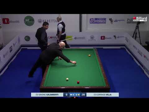 Villa Corrado VS Galimberti Simone - 21° Campionato Italiano Brescia