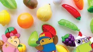 Download lagu Didi & Friends | Jom Belajar Nama Sayur & Buah-Buahan | Vegetables Toys mp3