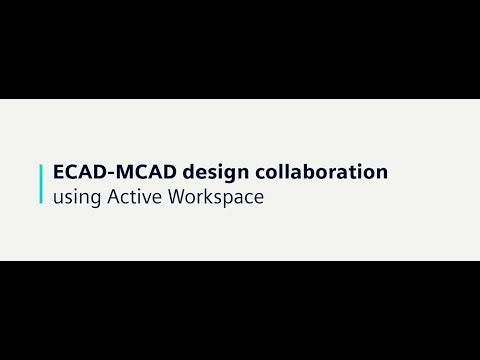 ECAD & MCAD Design Collaboration