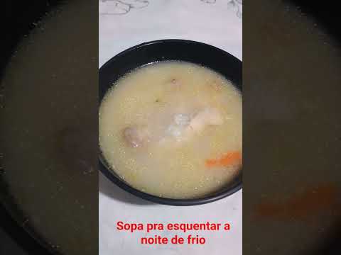 sopa pra esquentar a noite fria de inverno do rio grande do sul Guaíba
