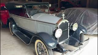 1925 Buick 25S Standard Six Sport Touring Cold Start