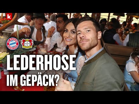 Diese Oktoberfest-Frage gefällt Xabi Alonso gar nicht: "Was denkst du?" | FC Bayern - Leverkusen