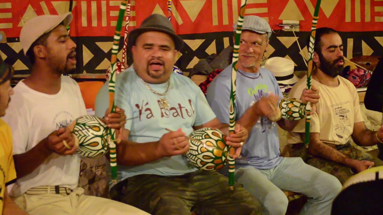 Capoeira Angola: Mestre Cabello, CM Marcelo e Rafael