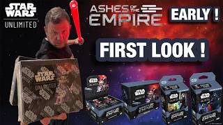 FIRST LOOK! Opening EVERY Ashes of the Empire Product Early! | Star Wars Unlimited