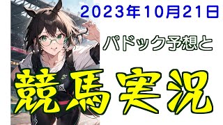 パドック予想で競馬実況.2023.10.21