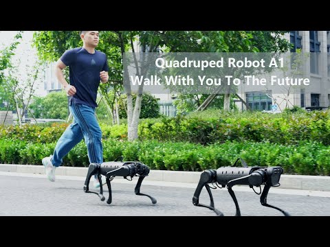 ROBOT QUADRUPÈDE UNITREE ROBOTICS A1 COMPAGNON STABLE TRÈS RAPIDE_2