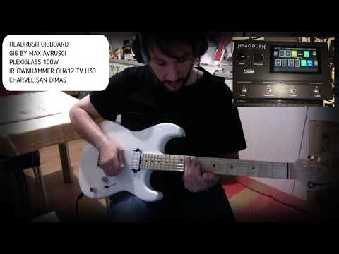 HEADRUSH GIGBOARD MARSHALL PLEXIGLASS IR OWNHAMMER BY MAX AVRUSCI