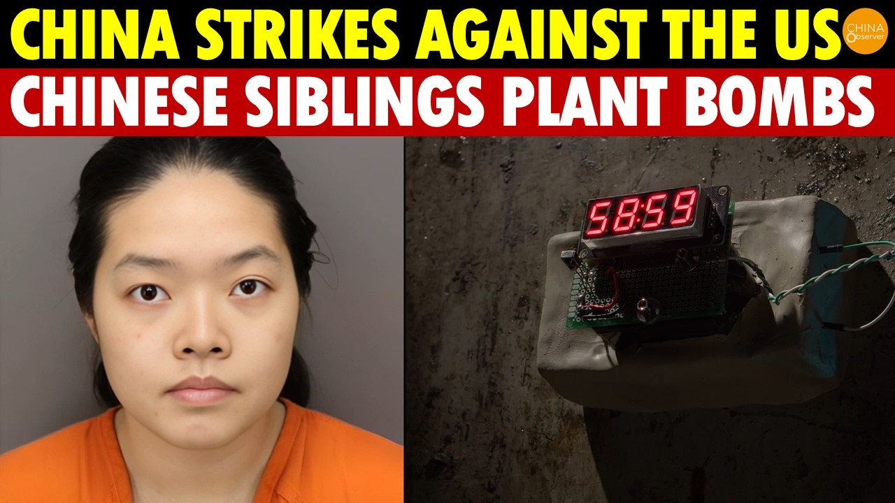 China Strikes Against the U.S.! Chinese Siblings Plant Explosives to Bomb McDill Air Base