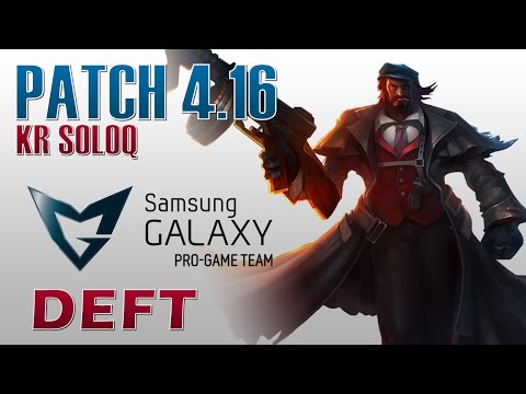 SG Blue Deft - Graves vs Corki - KR SoloQ