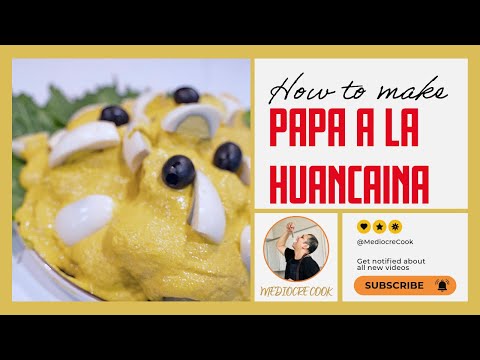 Creamy Peruvian Potato Dish You NEED to Try! | Papa a la Huancaína Recipe | Peruvian Sauce | Vegan