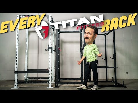 Reviewing EVERY Titan Fitness Squat Rack - T2, T3, X3, and TITAN Series!