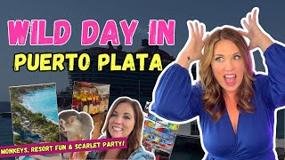 Cruise Chaos in Puerto Plata?! Monkeys, Food Reviews & Virgin Voyages Vibes