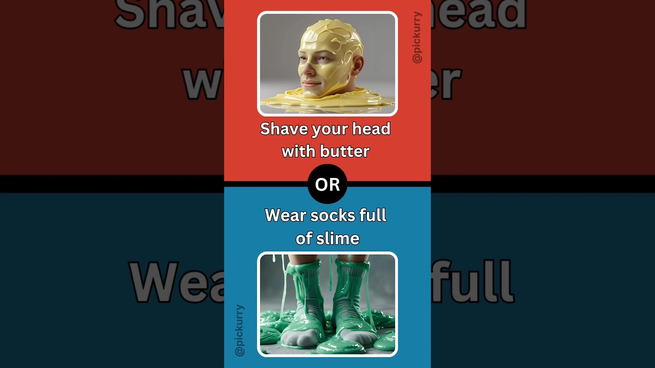 Would You Rather Game 🤯 | Funny & Weird Choices Challenge