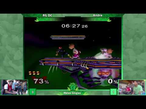 TreeHouse VI: SSB Melee Singles Round 2 - Andre Vs. RG|DC Part2