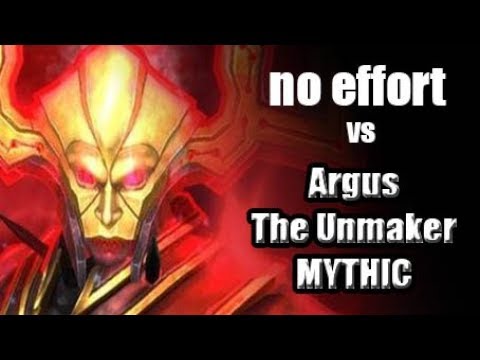 no effort vs. Argus The Unmaker MYTHIC (multi PoV)