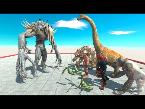 ⚡ Imba Scourge vs Boss Every Faction - 🦖 Animal Revolt Battle Simulator 🦕