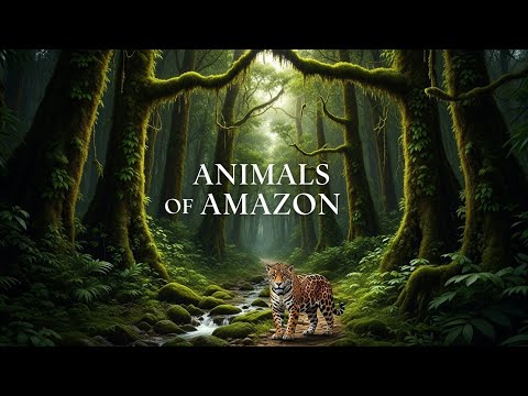 Animals of the Amazon in 4K – Wildlife That Calls the Jungle Home | Amazon Rainforest Scenic