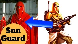 Mercenary Sith Cult to Royal Guards - Sun Guard Lore - Star Wars Legends Explained