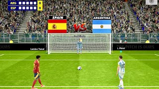 Download lagu Argentina vs Spain Penalty Shootout | ARG VS ESP Match | eFootball mp3