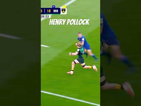 Henry Pollock Tearing Apart Leinster #rugby