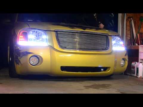 New headlights with custom Oracle Concept Strip Lighting
