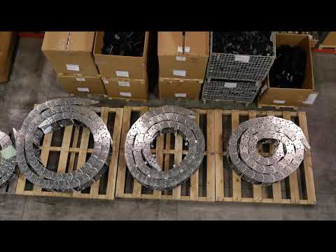 Tsubaki KabelSchlepp Cable & Hose Carrier Plant Video.