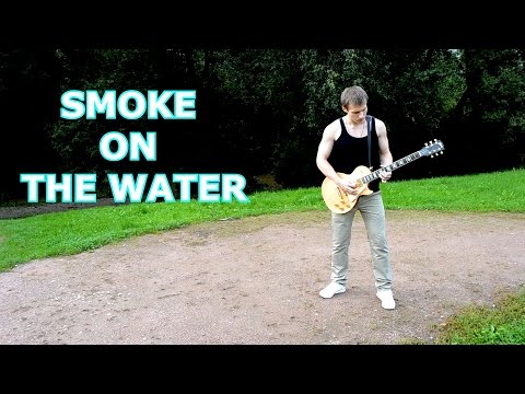 Smoke On The Water - Guitar Cover (solo by R.Blackmore) - Pavel Novikov
